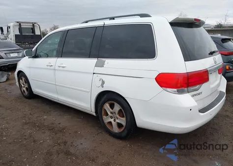 2008 Honda Odyssey Touring from USA, damaged, VIN 5FNRL38818B080805